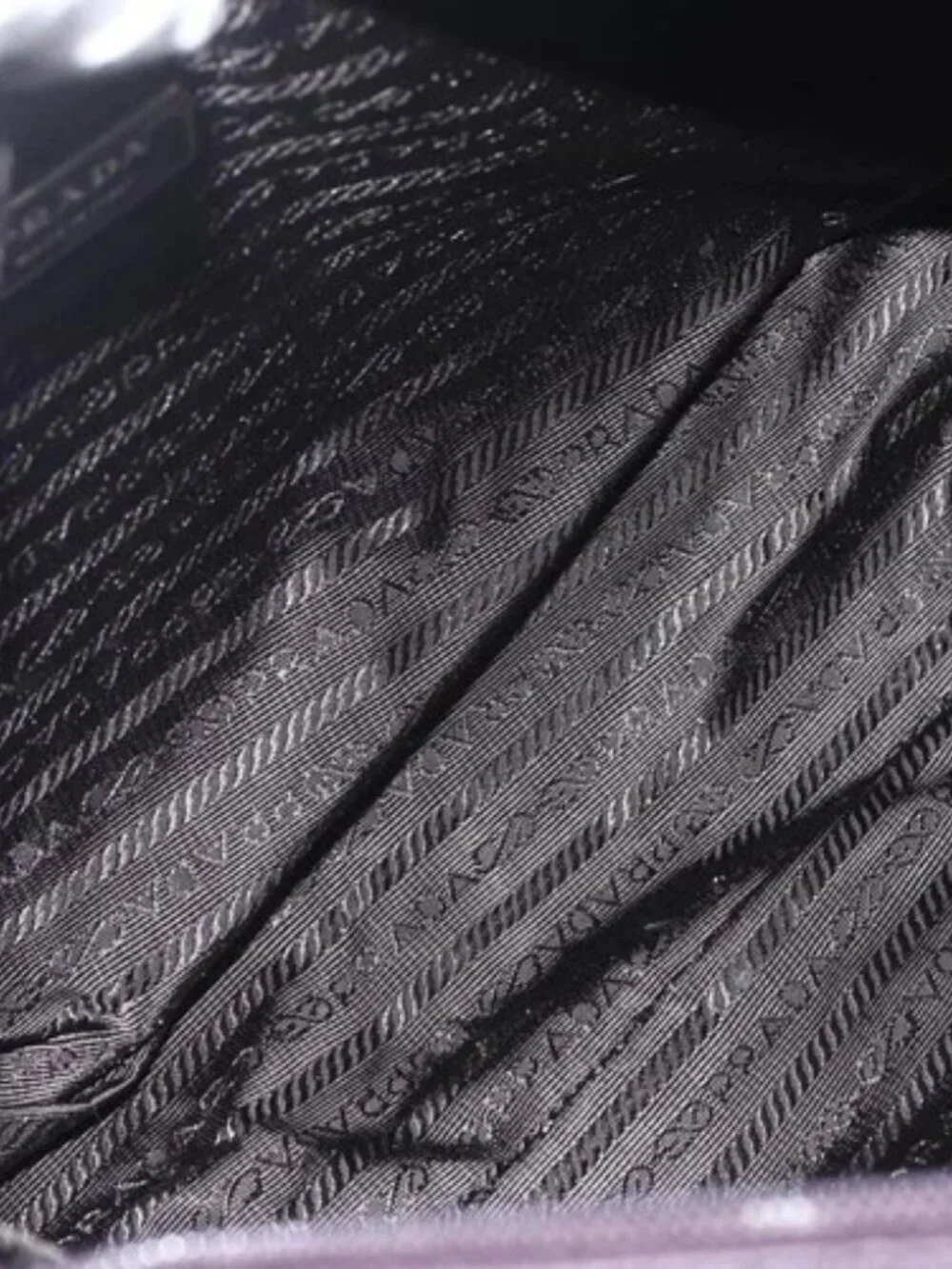 PRADA Shoulder Bag Nylon Purple Silver Auth 167957 - Picture 8 of 16